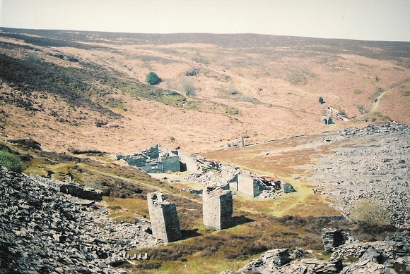 The mill area at Moel Fferna.