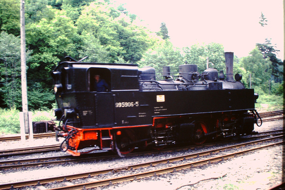 Mallet 0-4-4-0 99.5906 built in 1918 by Maschinenbau Gesellshaft Karlsruhe
