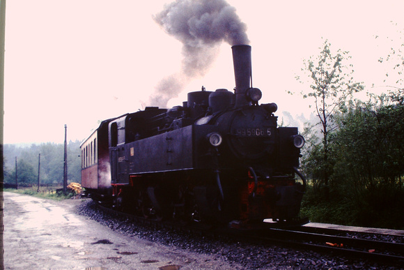 Mallet climbing out of Alexisbad on the Harzgerode branch