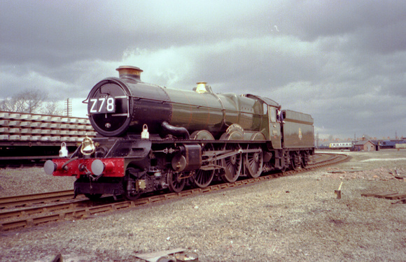 King Class 6000 'King George V' at Chester 1975
