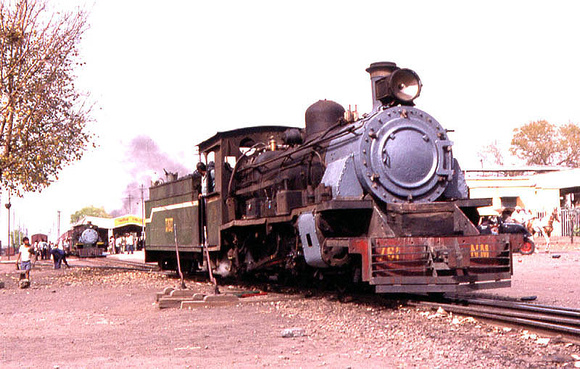 NM class 4-6-2 #761 at Gwalior