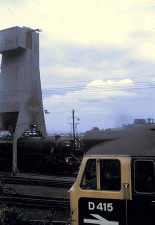 Coaling plant at Carnforth 1967