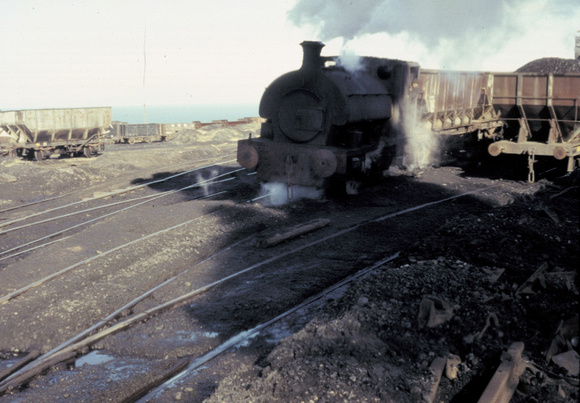 Hudswell Clark 0-4-0 saddle tank at Harrington