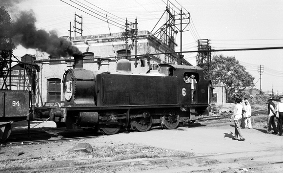 Indian Iron and Steel Kulti works #6H - Hawthorn Lesley 0-6-0 tank, works number 3662 of 1927