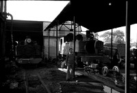 Dehri Rohtas Railway shed with Hunslet 2-6-4 tanks 28 and 29 built in 1955