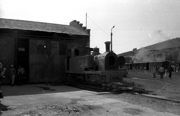Derelict Kalyanpur Lime and Cement Co 0-6-2 tank
