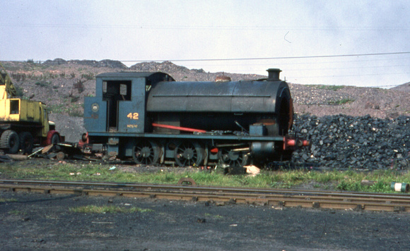 No 42, RSH 7768 of 1954 of of use at Burradon