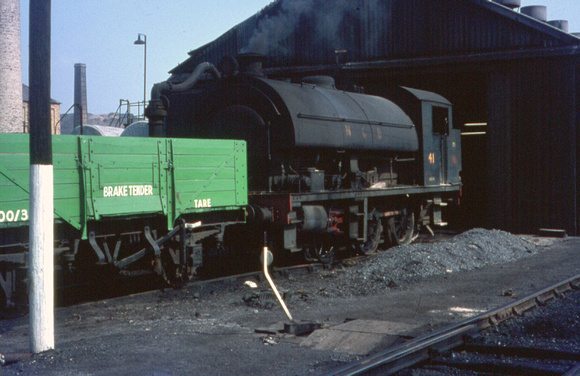 No 41, RSH built 0-6-0st works number 7767 of 1954 at Ashington