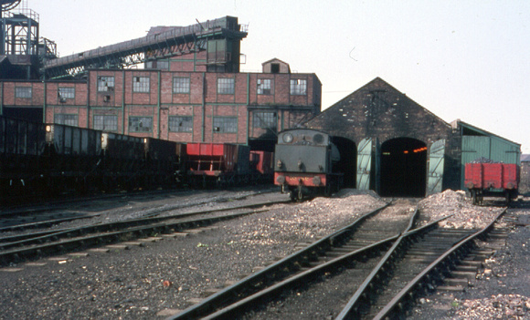 Backworth loco shed