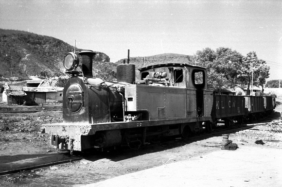 Kalyanpur Lime & Cement Co 0-6-2 tank #3, built by Avonside.