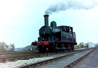 Ex London and North Western Railway 0-6-2 'Coal tank'.