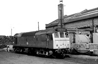 Class 25 at the fuelling point at Birkenhead shed