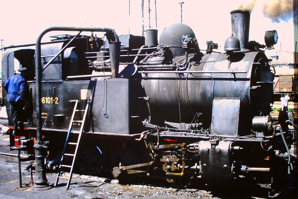 0-6-0T 99.6101 built by Henschel in 1914 at Wernigerode depot