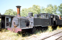 E86 is a 2-6-0 tank built by Esslingen. Dumped out of use at Lousado. Possible one of the ugliest narrow gauge locomotives ever built - in my opinion!