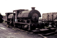 Yorkshire Engine Co 0-4-0 saddle tank derelict at Ladysmith