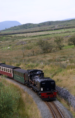 Welsh Highland Railway near Rhyd Ddu 11/08/12