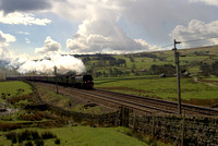34067 Tangmere at Greenholme on the CME 12/04/12