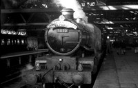 Castle Class 5070 Sir Daniel Gooch at Shrewsbury 1961