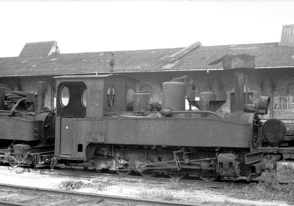 'Feldbahn' 0-8-0 stored near Warsaw Railway Museum
