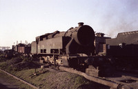 Wheelless WT 2-6-4T at Chitpur depot. 1979