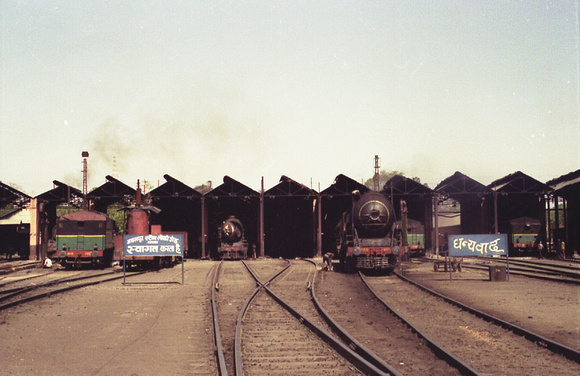 Locomotive depot at Jabalpur