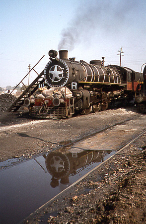CWD 2-8-2 at Agra Cantonment shed