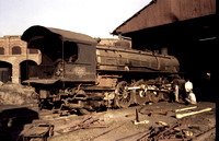 CWD 2-8-2 #12161  at Howrah shed Calcutta.