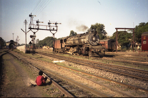 WG 2-8-2 at Haridwar 1993
