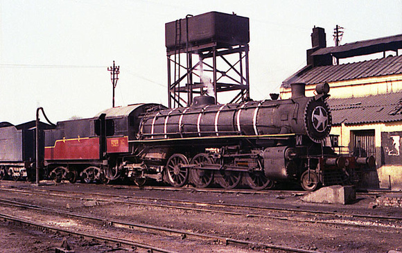 CWD 2-8-2 at Agra