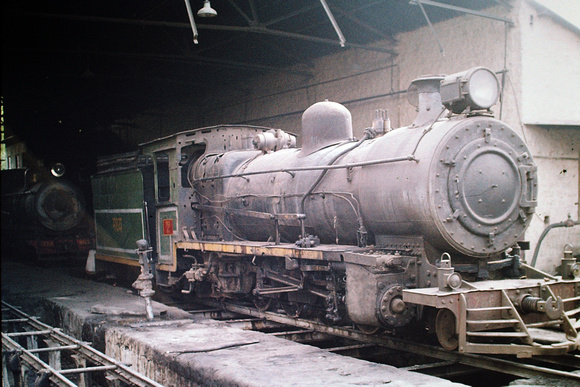 NH/2 2-8-2 751 built by Kerr Stuart in 1922 on Gwalior shed.1983