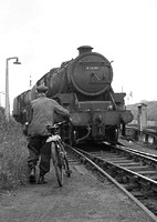 'Black 5' 45000 at Chester depot 1965
