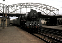 Oil-fired pacific 03-0058 at Eberswalde on a Stralsund train