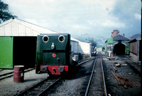 Talyllyn Railway shed and workshops at Pendre