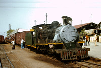NM class 4-6-2 608 built by William Bagnall in 1931. Gwalior 1983