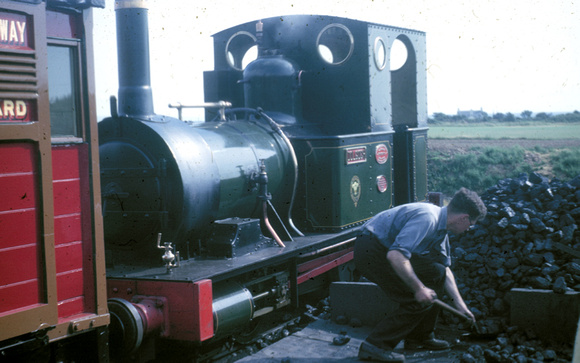 Tallyllyn Railway No 2 'Dolgoch' a 1960's view