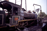 NH/3 2-8-2 at Gwalior shed 1983