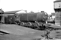 Bulleid Q1 0-6-0 33008 at Salisbury 1963