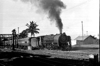 YP pacific at Birur station, Southern Railway.1980.