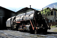 'Skyliner' 2-10-0 on shed at Catalagzi